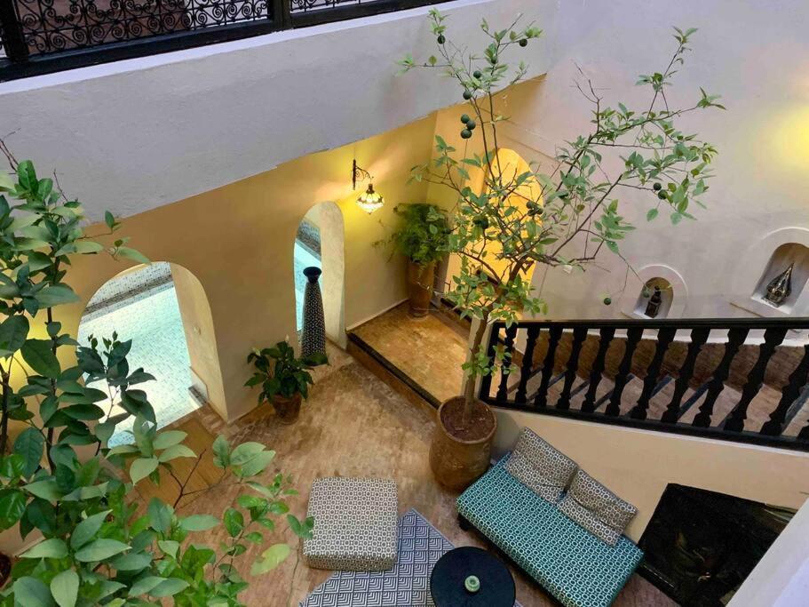 Riad Darna 4 Chambres Avec Piscine Et Petit Dejeuner Marrakesh Exterior photo