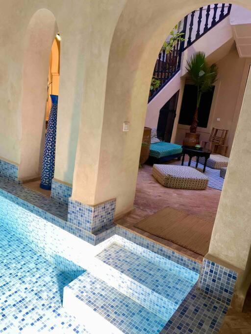 Riad Darna 4 Chambres Avec Piscine Et Petit Dejeuner Marrakesh Exterior photo