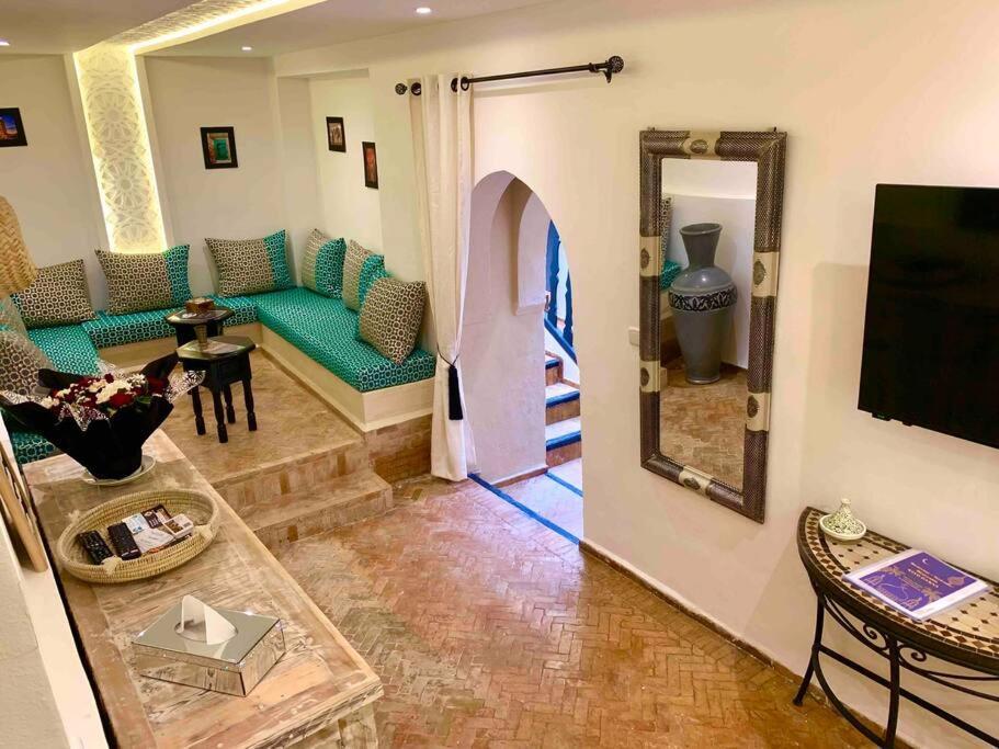 Riad Darna 4 Chambres Avec Piscine Et Petit Dejeuner Marrakesh Exterior photo