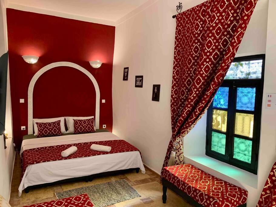 Riad Darna 4 Chambres Avec Piscine Et Petit Dejeuner Marrakesh Exterior photo