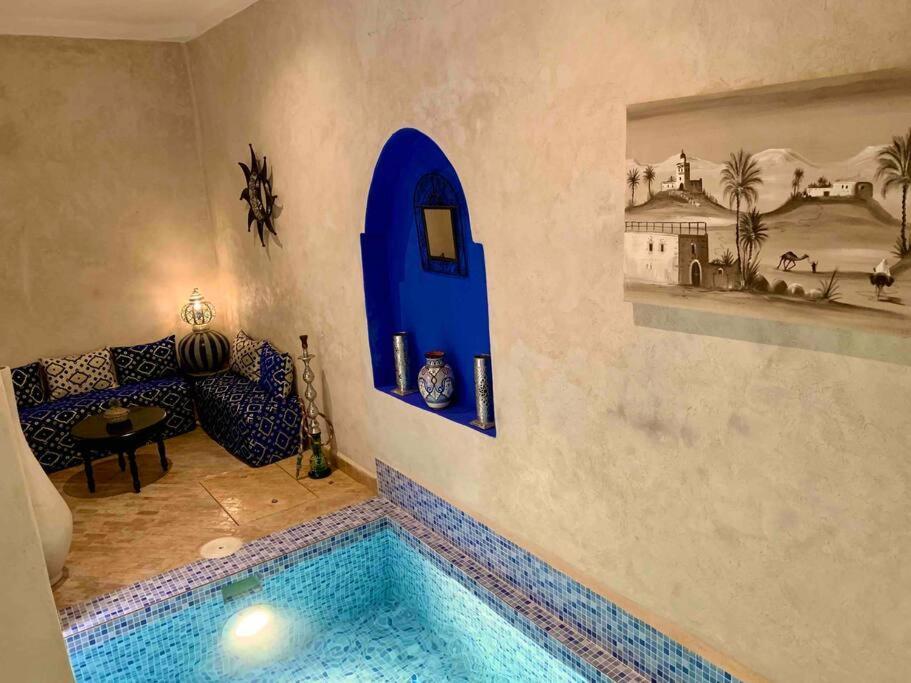 Riad Darna 4 Chambres Avec Piscine Et Petit Dejeuner Marrakesh Exterior photo