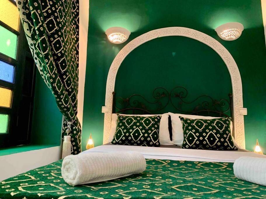Riad Darna 4 Chambres Avec Piscine Et Petit Dejeuner Marrakesh Exterior photo