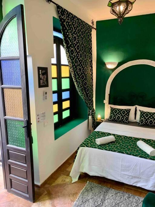 Riad Darna 4 Chambres Avec Piscine Et Petit Dejeuner Marrakesh Exterior photo