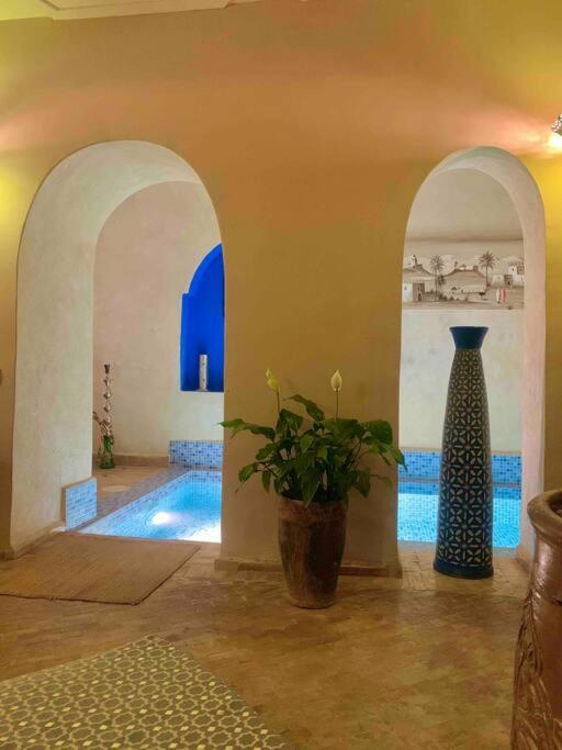 Riad Darna 4 Chambres Avec Piscine Et Petit Dejeuner Marrakesh Exterior photo
