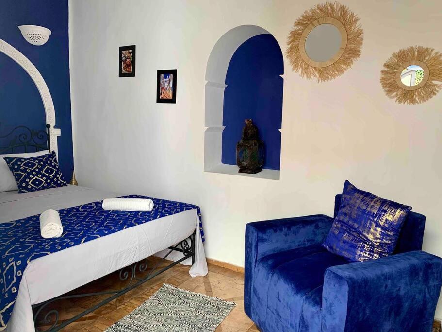 Riad Darna 4 Chambres Avec Piscine Et Petit Dejeuner Marrakesh Exterior photo