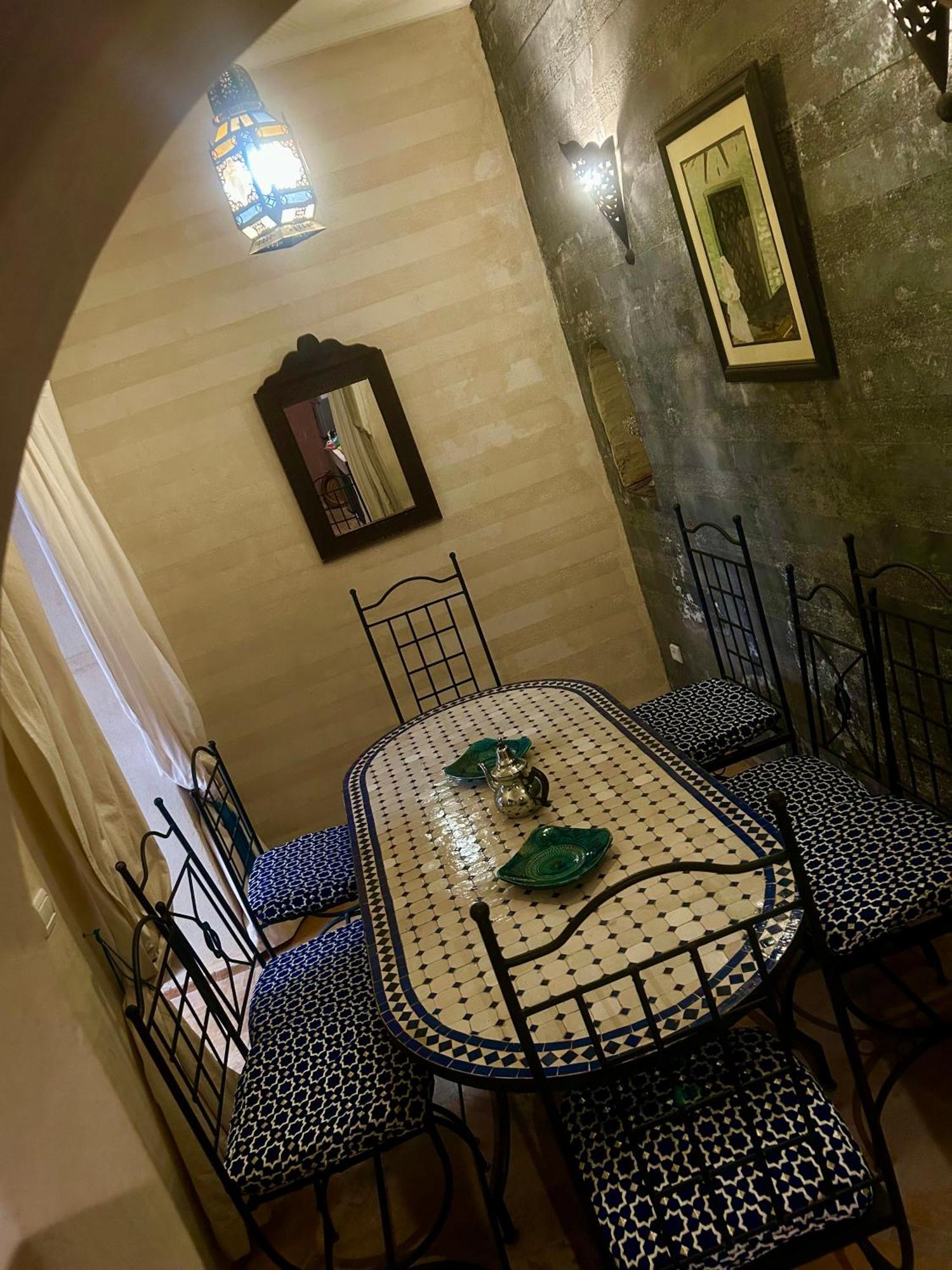 Riad Darna 4 Chambres Avec Piscine Et Petit Dejeuner Marrakesh Exterior photo