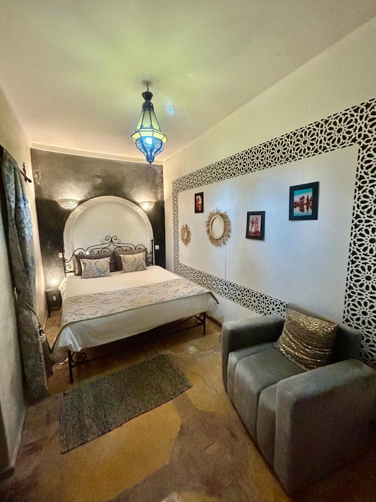 Riad Darna 4 Chambres Avec Piscine Et Petit Dejeuner Marrakesh Exterior photo
