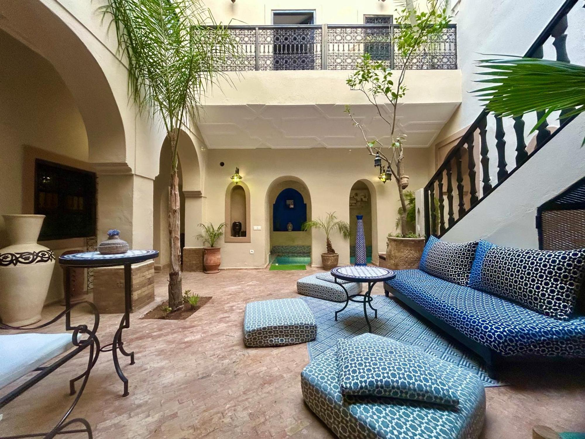 Riad Darna 4 Chambres Avec Piscine Et Petit Dejeuner Marrakesh Exterior photo