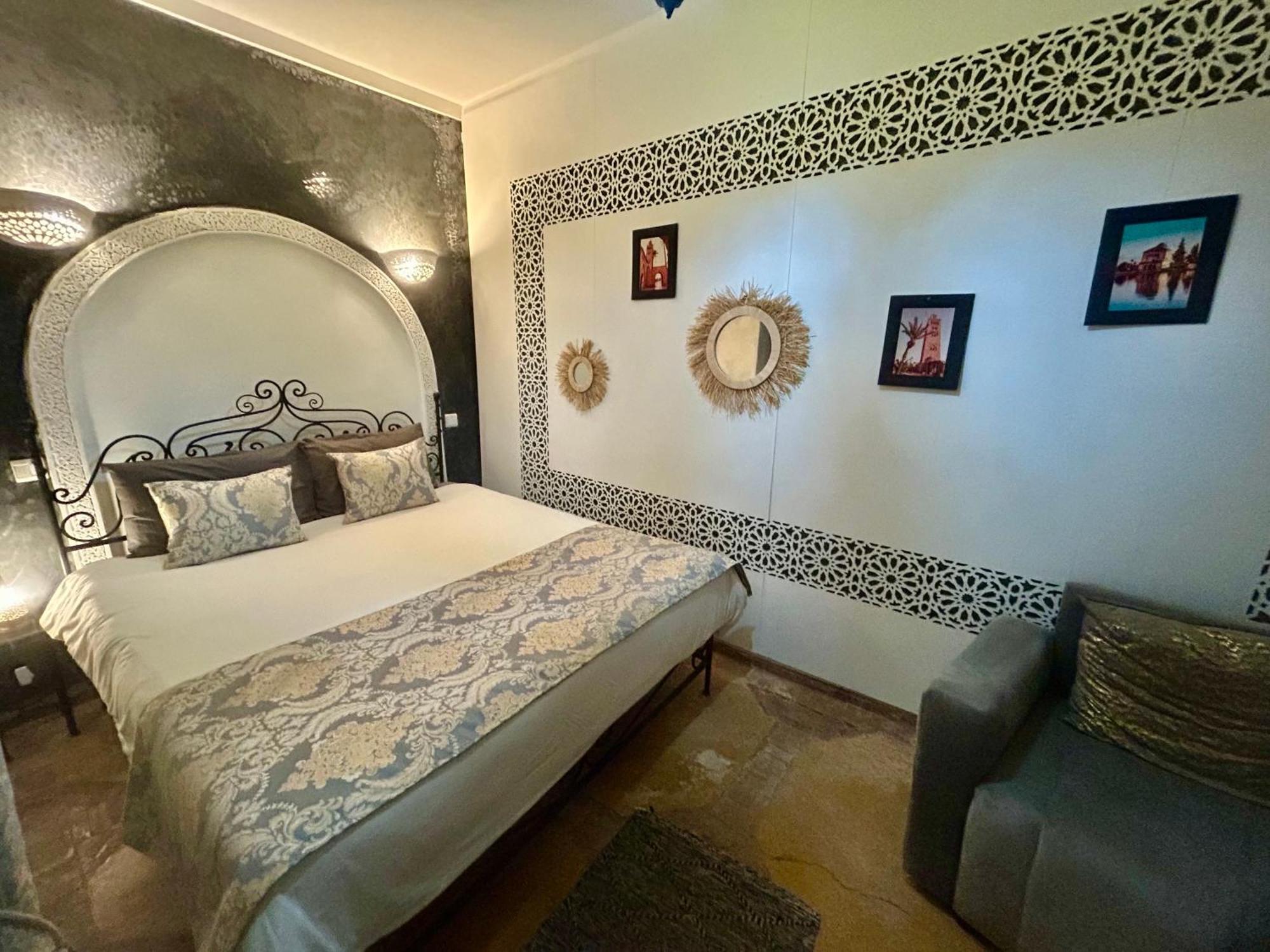 Riad Darna 4 Chambres Avec Piscine Et Petit Dejeuner Marrakesh Exterior photo