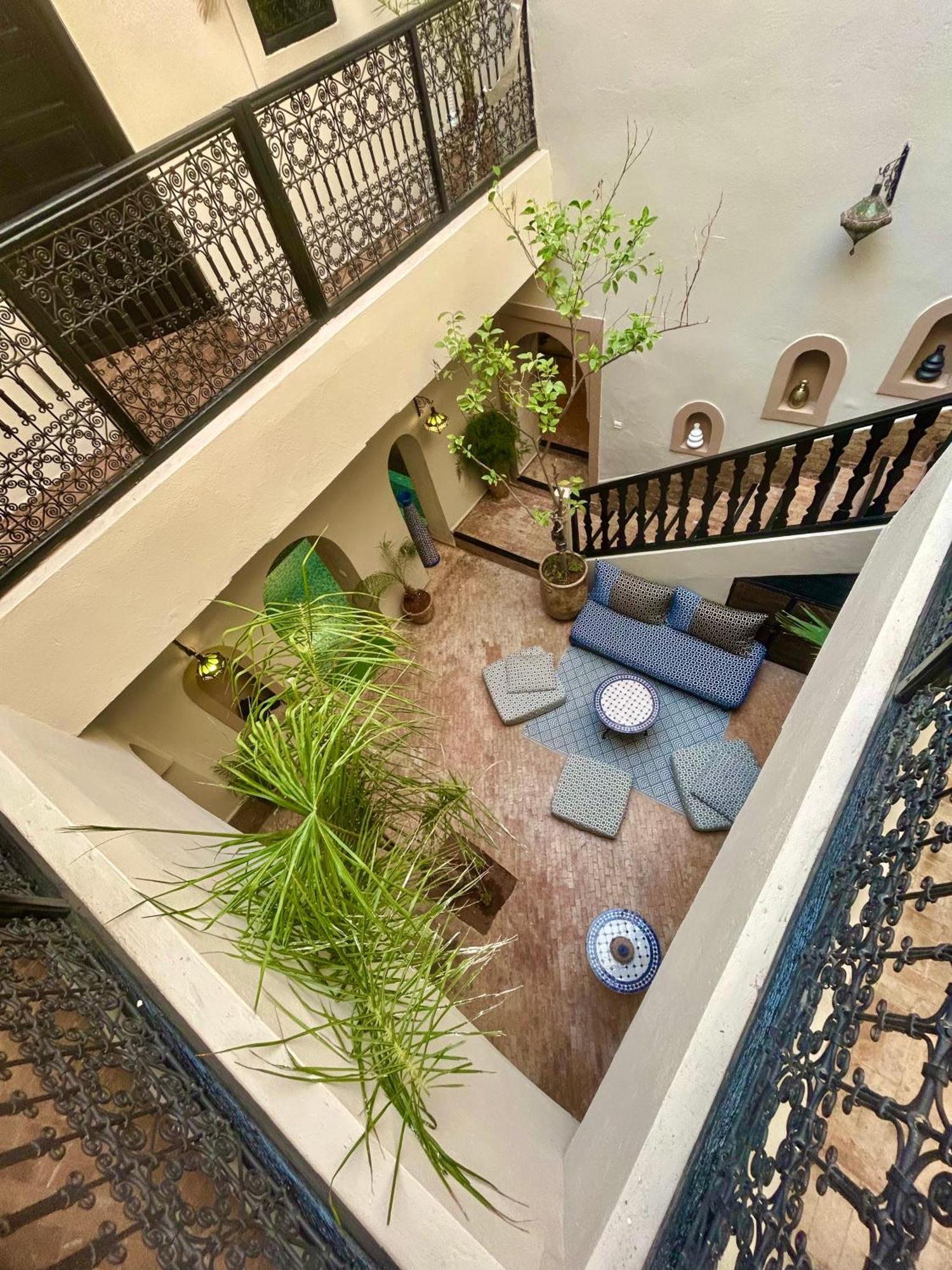 Riad Darna 4 Chambres Avec Piscine Et Petit Dejeuner Marrakesh Exterior photo