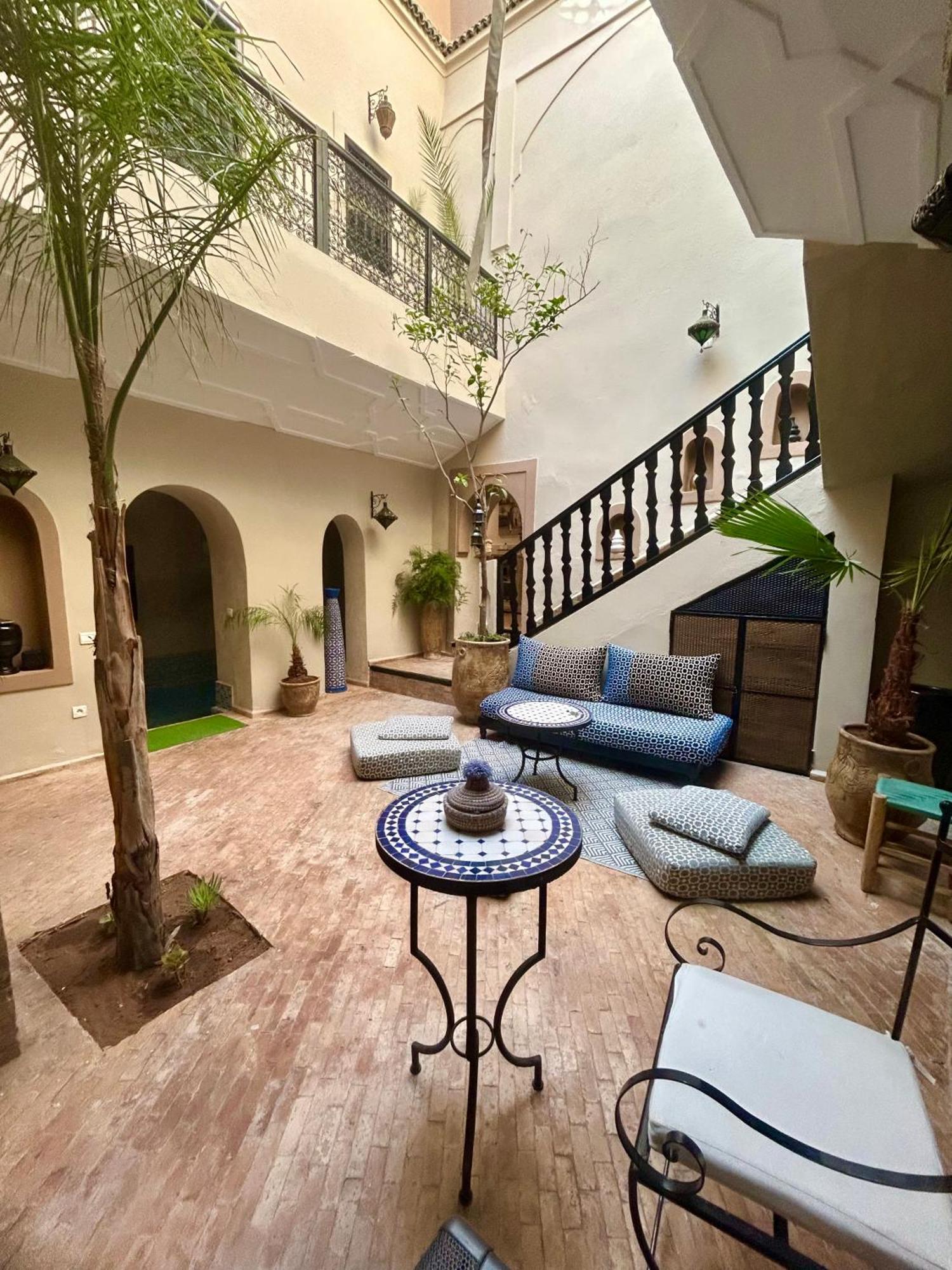 Riad Darna 4 Chambres Avec Piscine Et Petit Dejeuner Marrakesh Exterior photo
