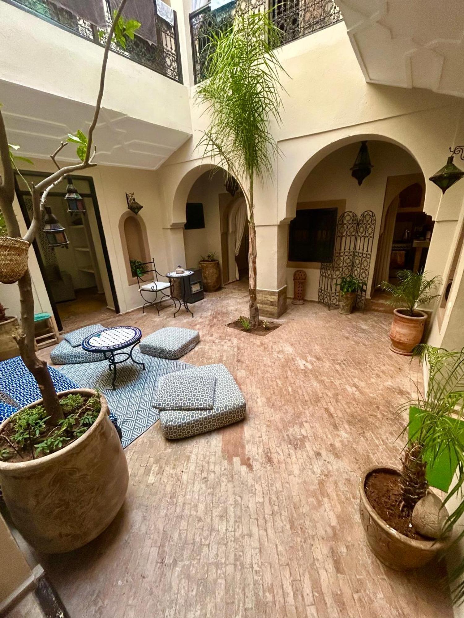 Riad Darna 4 Chambres Avec Piscine Et Petit Dejeuner Marrakesh Exterior photo