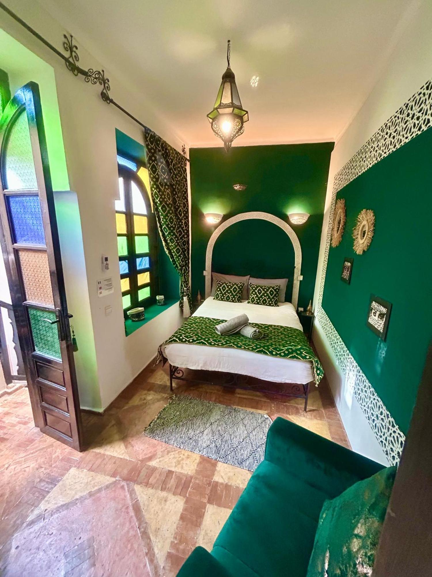 Riad Darna 4 Chambres Avec Piscine Et Petit Dejeuner Marrakesh Exterior photo
