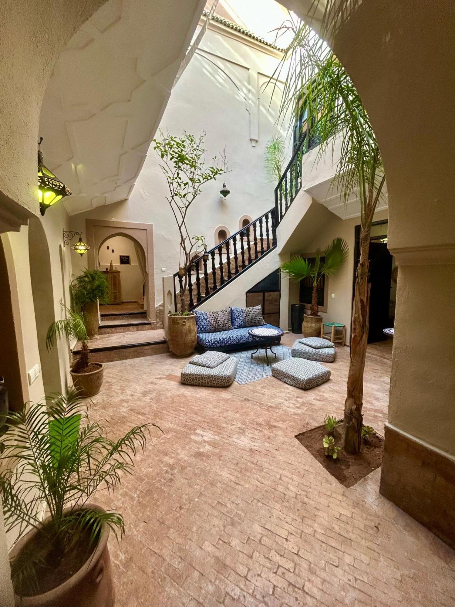 Riad Darna 4 Chambres Avec Piscine Et Petit Dejeuner Marrakesh Exterior photo
